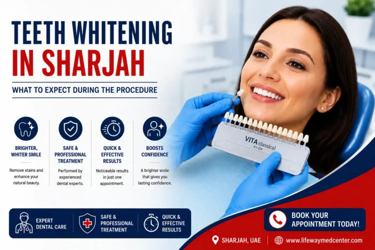 Teeth Whitening in Sharjah: What to Expect During the Procedure