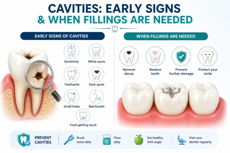 Early Signs of Cavities and When Fillings Are Needed